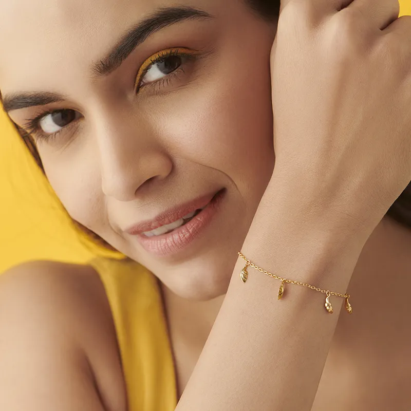 Golden Zeya Bracelet