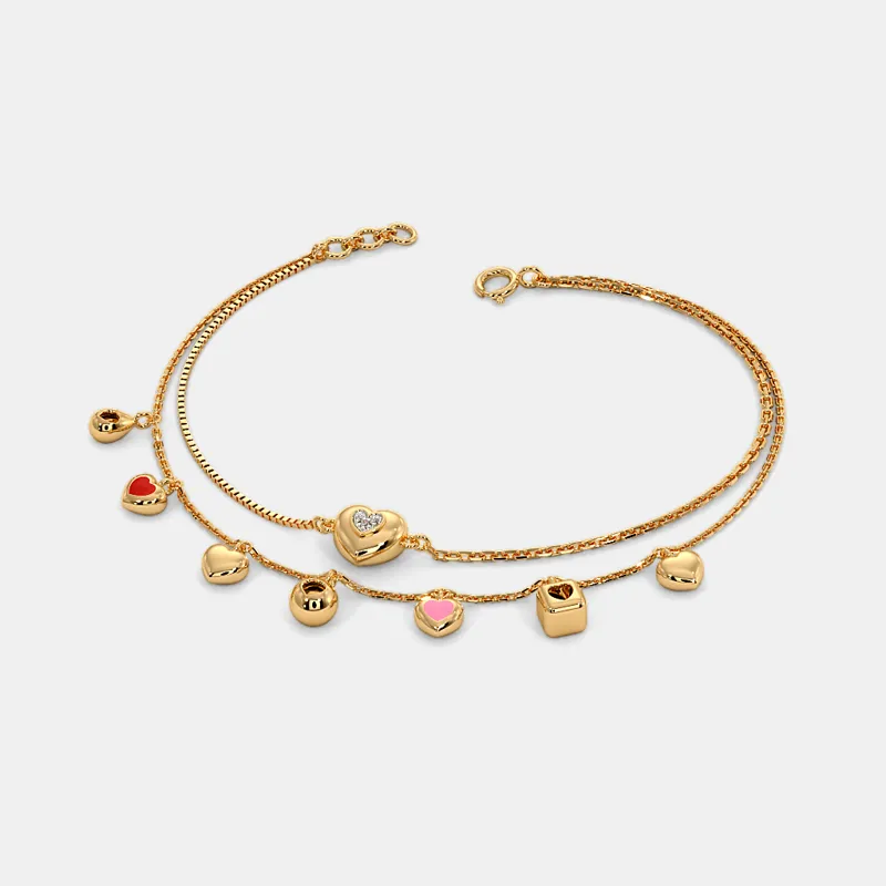 Zenia Twist Gold Bracelet