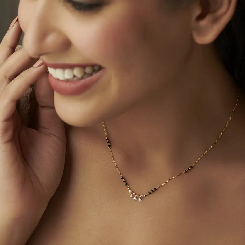 Classic Jovie Diamond Mangalsutra