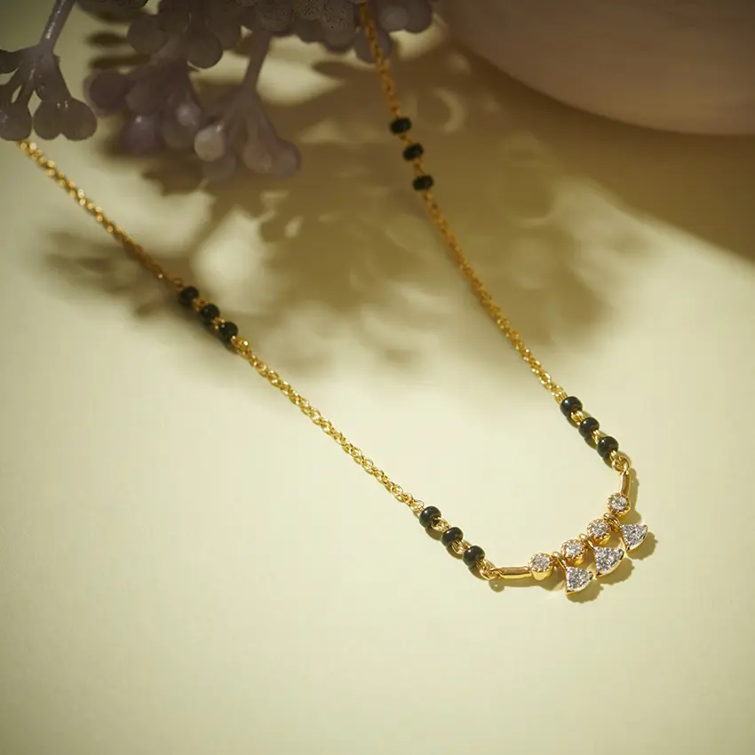 Classic Jovie Diamond Mangalsutra