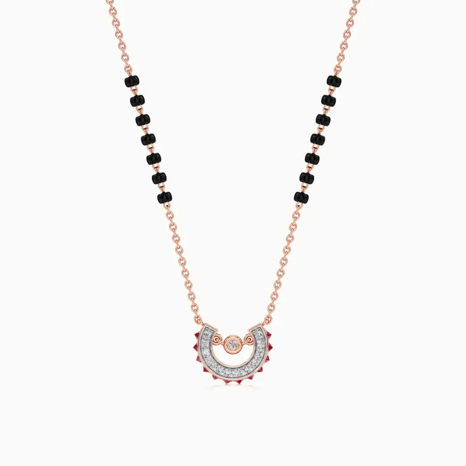 Infinity Arc Diamond Mangalsutra