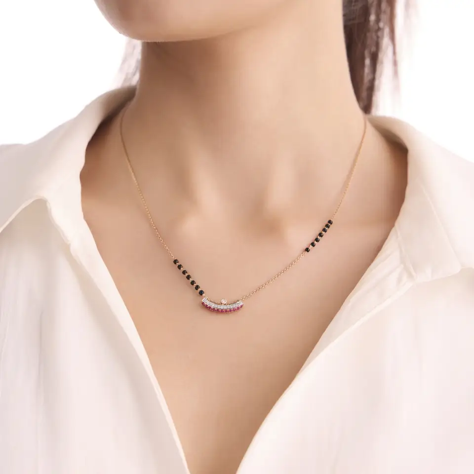 Pinky Promise Serenade Diamond Mangalsutra