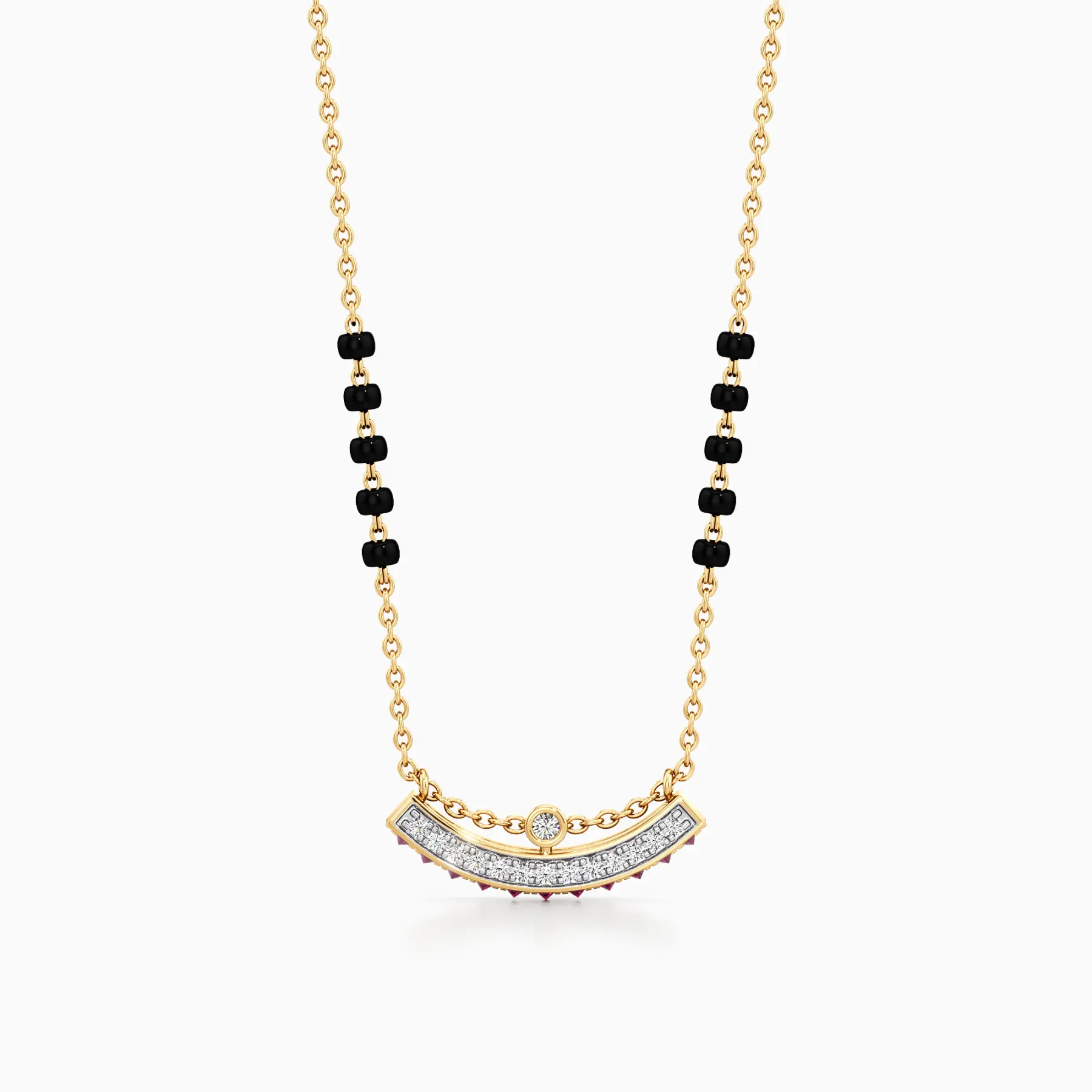 Pinky Promise Serenade Diamond Mangalsutra