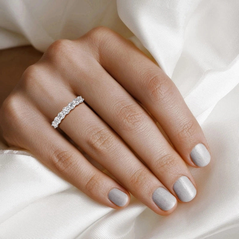 Dazzling Seven Dome Ring