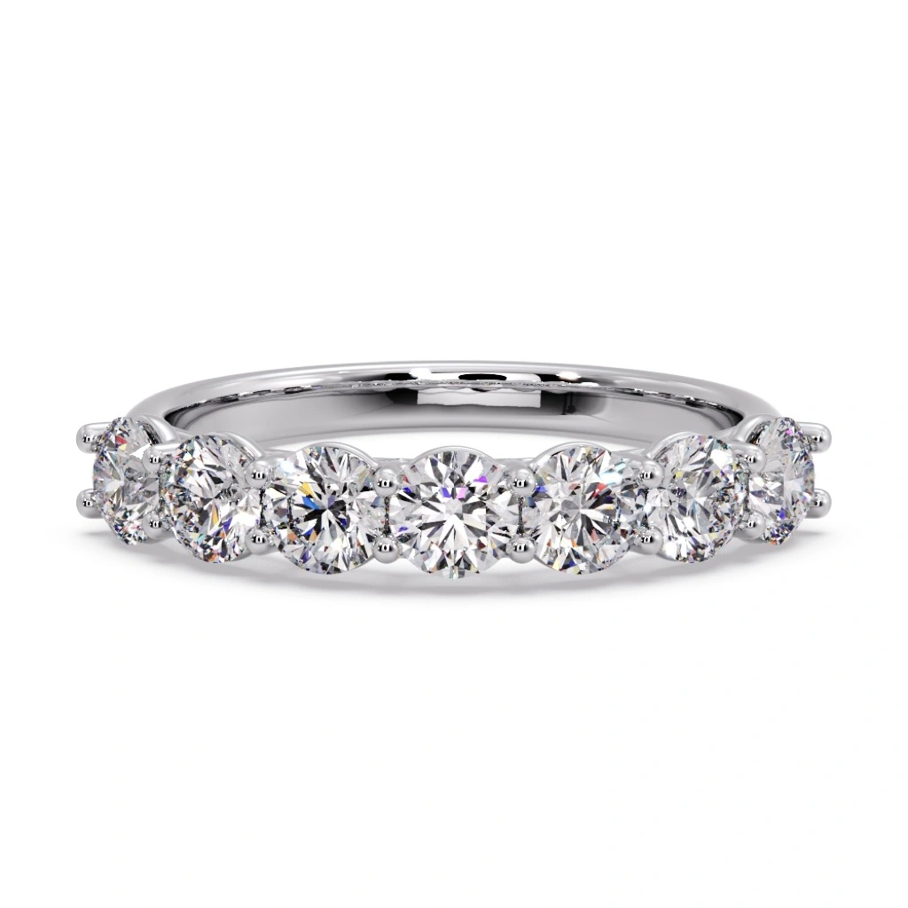 Dazzling Seven Dome Ring