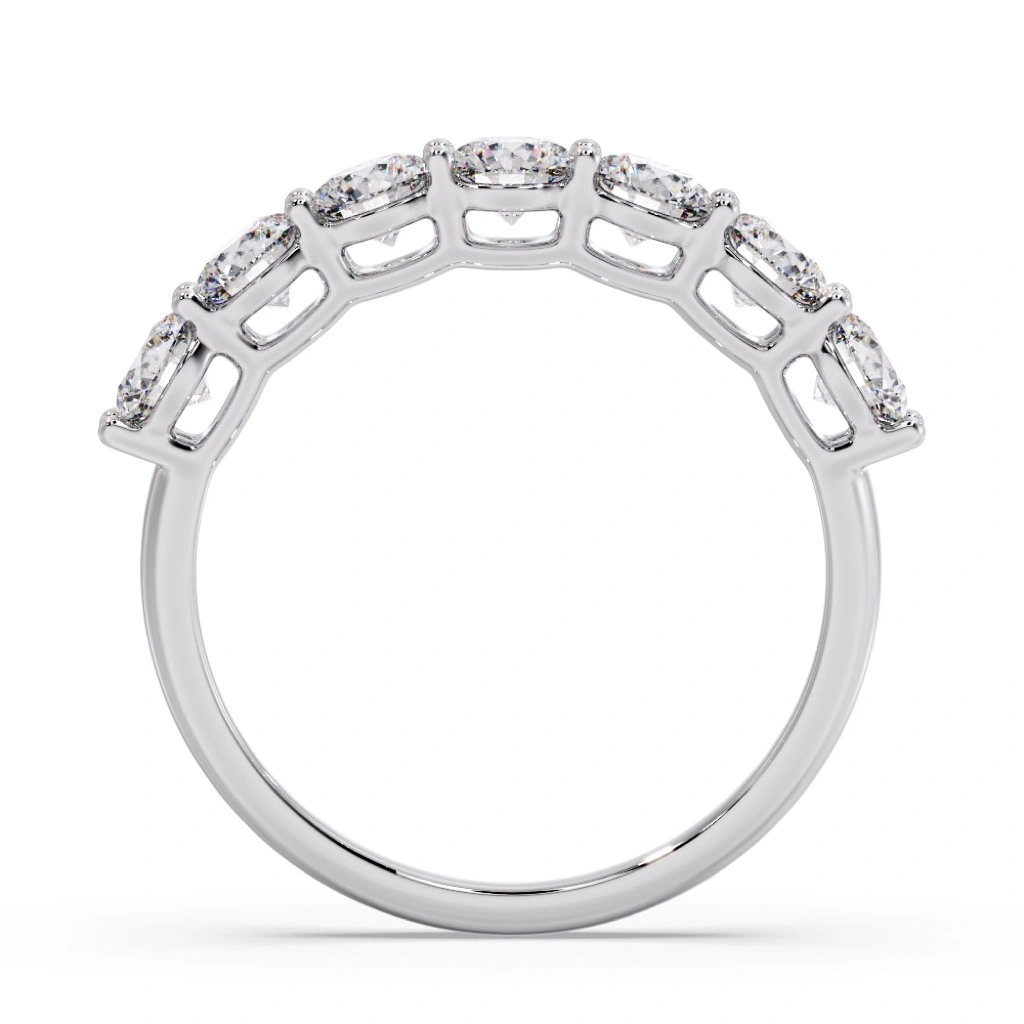 Dazzling Seven Dome Ring